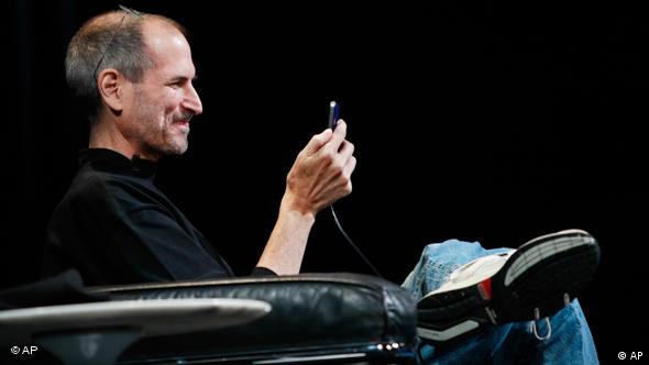 Steve Jobs en conferencia de Apple, junio 7 de 2010.