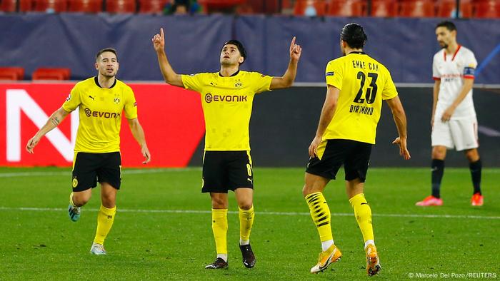 Champions League Haaland Heroics Give Dortmund The Edge Against Sevilla Sports German Football And Major International Sports News Dw 17 02 2021