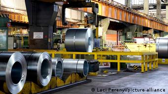 Fabrika e çelikut e koncernit ThyssenKrupp në Duisburg 