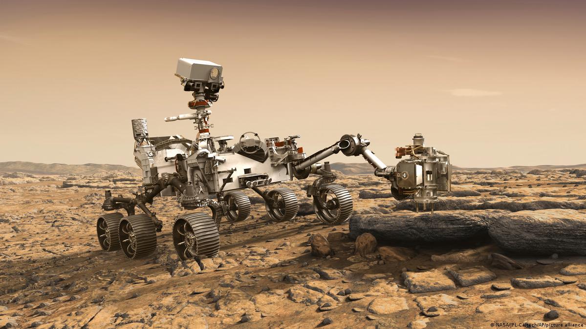 El Perseverance descubre magma en sus exploraciones en Marte