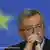 Luxemburgs Premierminister Jean Claude Juncker während einer Pressekonferenz in Brüssel