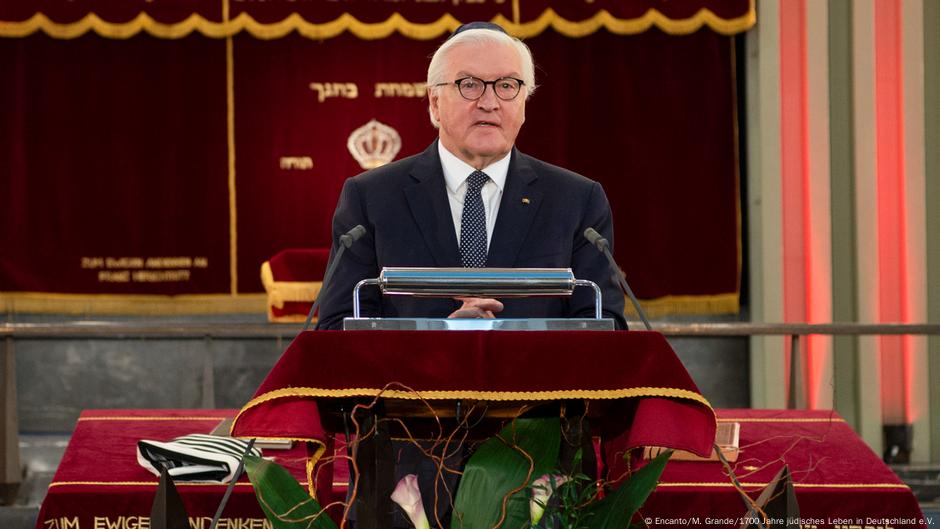 Steinmeier aus Deutschland warnt vor wachsendem Antisemitismus  DW