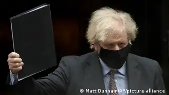 UK Boris Johnson Unterhaus Rede