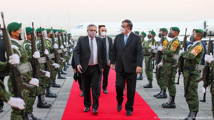 Mexiko Alberto Fernandez und Marcelo Ebrard