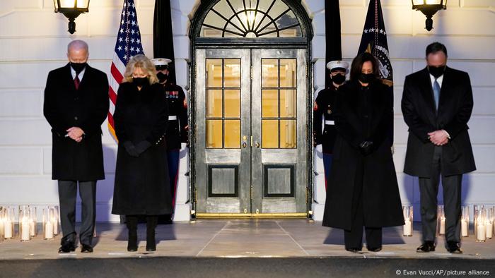 Minutos de silêncio na Casa Branca