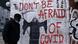 A mural depicting US President Donald Trump as the Grim Reaper on a wall. A mural depicting US President Donald Trump as the Grim Reaper on a wall.