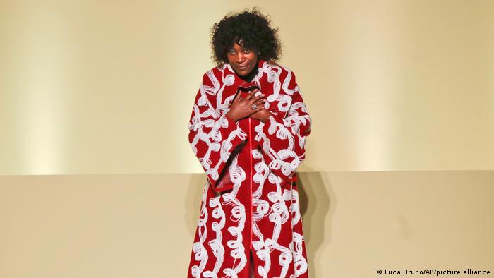 Fashion designer Fabiola Manirakiza