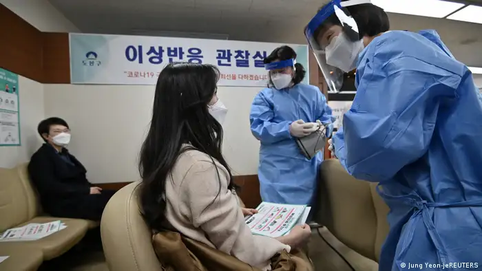 Südkorea Seoul | Coronavirus | Start Impfkampagne