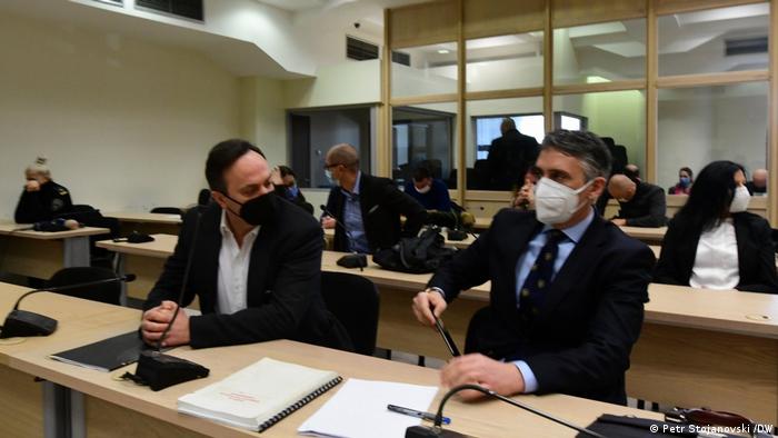Nord-Mazedonien Skopje Gerichtsverhandlung Fall Target - Tvrdina | Saso Mijalkov