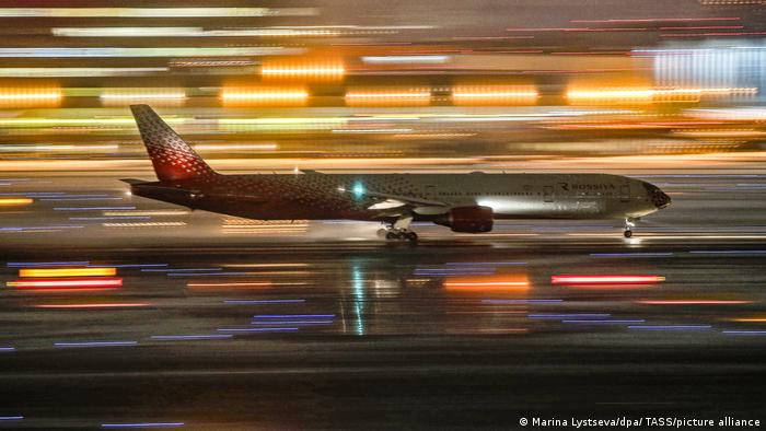 L'avion de Rossiya Airlines atterrit à Moscou