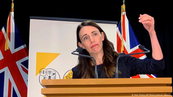 Neusseland Premierministerin Jacinda Ardern Coronavirus PK