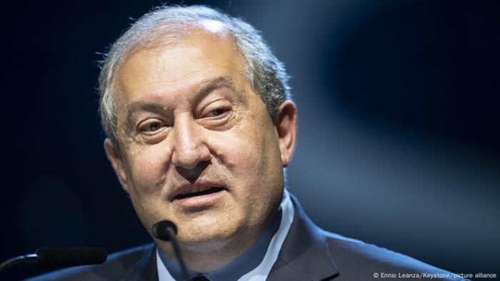 Armenia's former President Armen Sarkissian