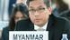 Постоянный представитель Мьянмы при ООН Чжо Мо Тун Постоянный представитель Мьянмы при ООН Чжо Мо Тун