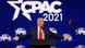 Donald Trump speaking at the Conservative Political Action Conference 2021 Donald Trump speaking at the Conservative Political Action Conference 2021