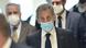 Former president Nicolas Sarkozy arrives at court Former president Nicolas Sarkozy arrives at court
