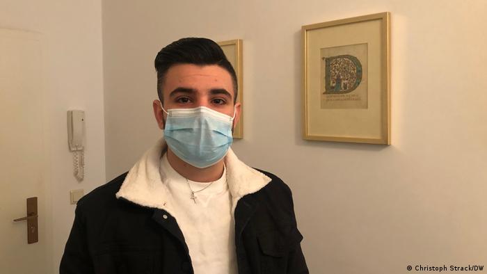 Alen Albezo (21) llegó a Alemania desde Irak en 2015