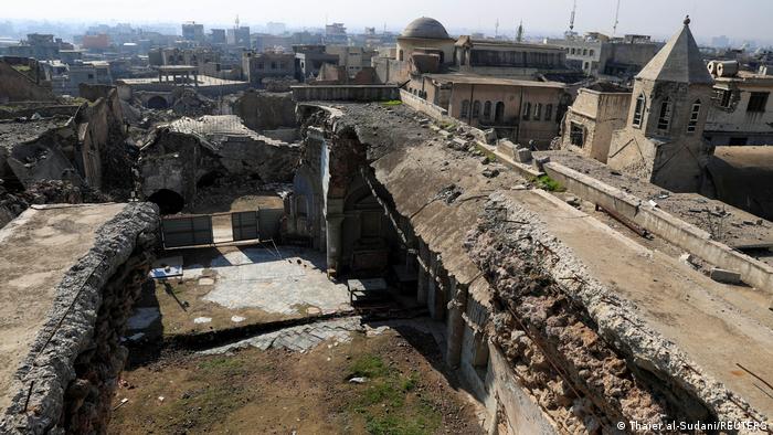 BG Biblische Stätten im Irak | Anlass Papstbesuch | Mossul, zerstörte historische Kirchen