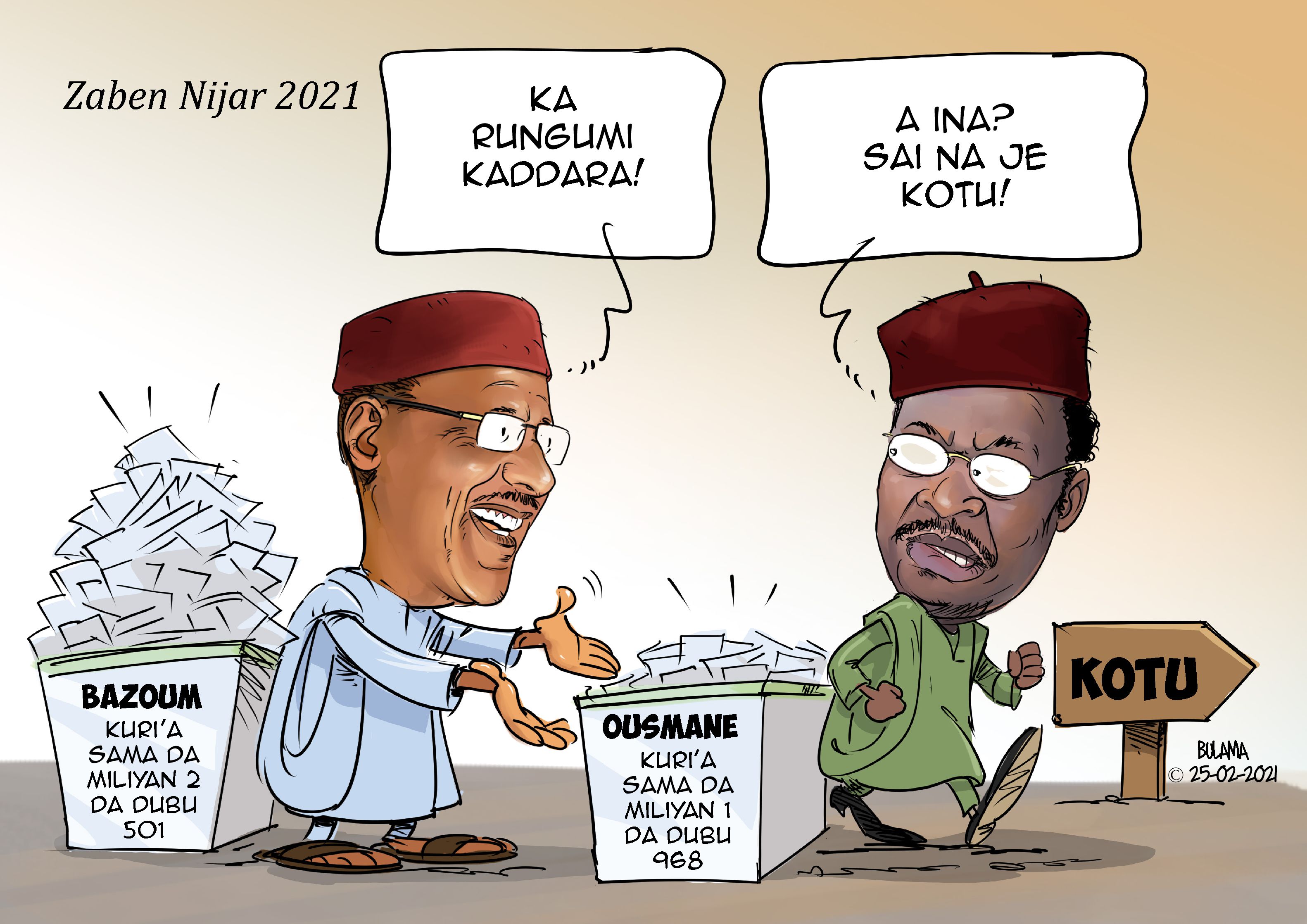 Catoon Niger Wahl 2020