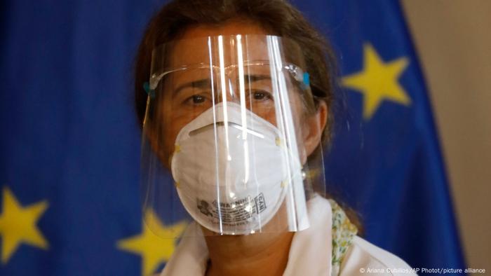 Isabel Brilhante Pedrosa, embajadora de la UE expulsada de Venezuela. Imagen del 24 de febrero de 2021