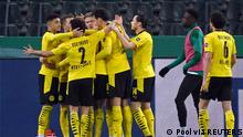German Cup: Sancho fires Dortmund into final four with Gladbach in downward spiral