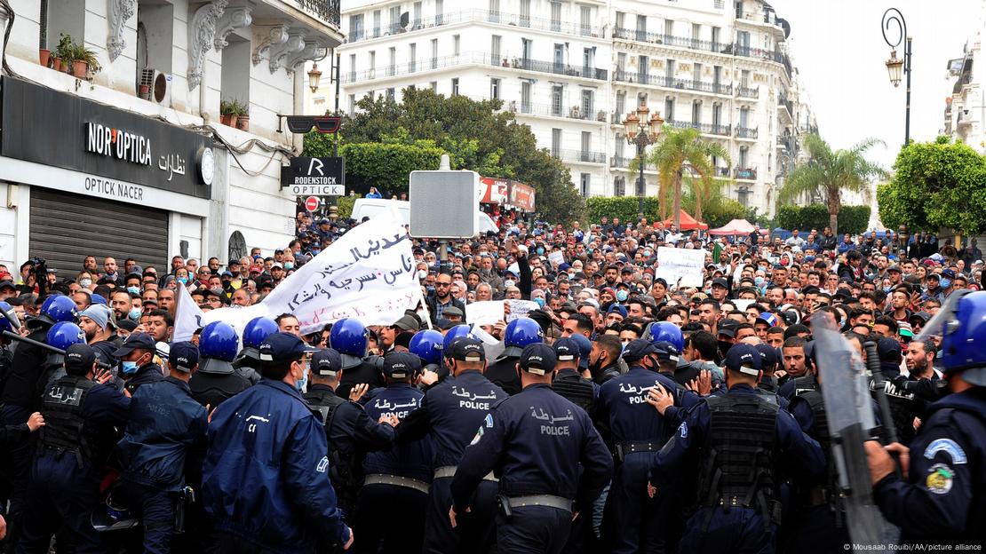 TheHirak movement launched huge weekly marches demanding political reform in 2019