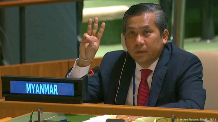 Myanmar I UN Botschafter Kyaw Moe Tun in New York
