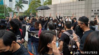 Hongkong Prozess gegen prodemokratische Aktivisten