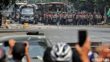 Myanmar | Demonstration gegen Militärputsch