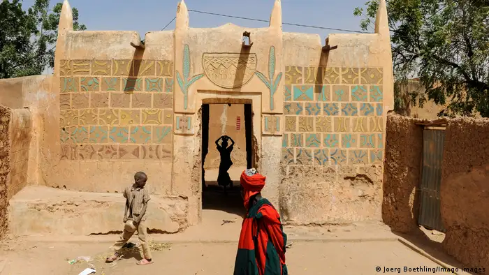 Un quartier où a vécu Heinrich Barth à Zinder au Niger