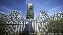 2020-06-15 14:20:39 UND HAAG - Außenansicht des Internationalen Strafgerichtshofs (IStGH). Präsident Trump hat Sanktionen gegen Personen angeordnet, die für den Internationalen Strafgerichtshof in Den Haag arbeiten, um mögliche Kriegsverbrechen von US-Militärangehörigen in Afghanistan zu untersuchen. ANP PHIL NIJHUIS