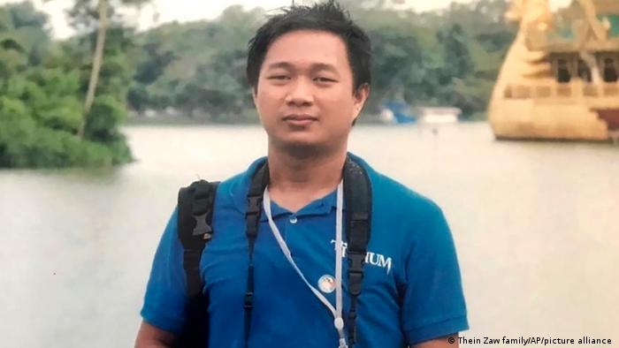 Undated photo of Associated Press journalist Thein Zaw 