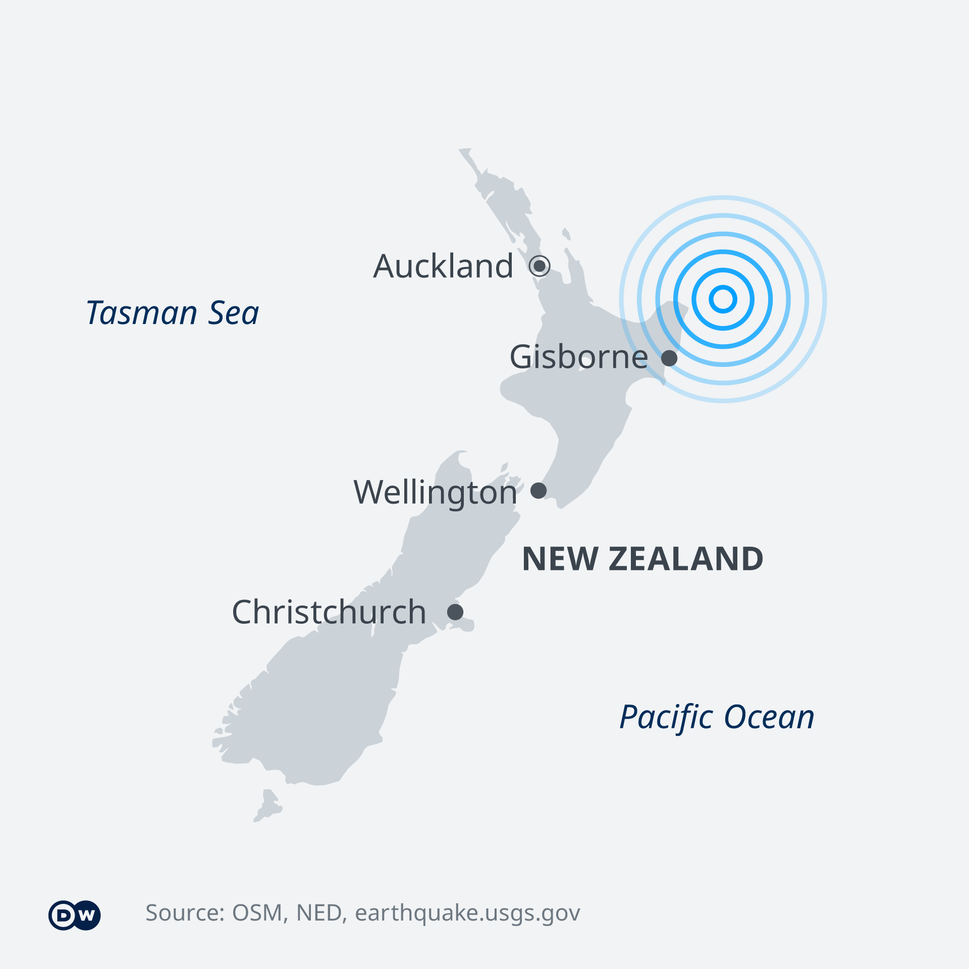 Tsunami New Zealand Tsunami warning after powerful earthquake hits