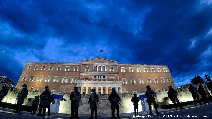 Griechenland Athen Solidarität mit Dimitris Koufontinas
