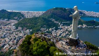Bildergalerie Brasilien & Coronavirus | Rio de Janeiro, Statue Cristo Redentor
