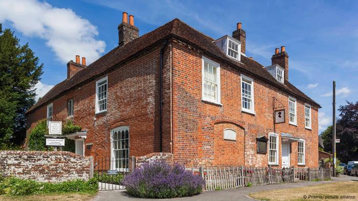 La maison de Jane Austen, à Chawton, East Hampshire, Angleterre.