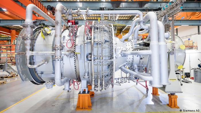 Газовая турбина SGT-800 компании Siemens Energy 