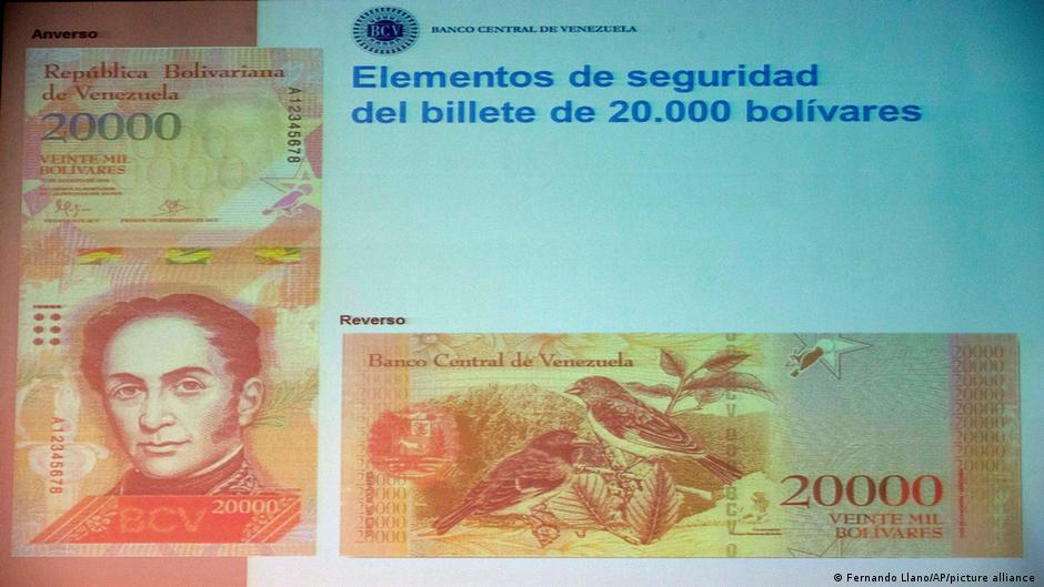 Venezuela brings in 1millionbolivar bill DW 03/06/2021