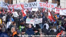В Австрии и ФРГ прошли протесты против карантина