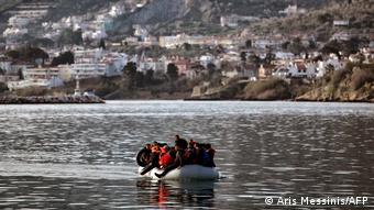 Μετανάστες στη Λέσβο το 2016