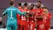 Bayern Munich's players celebrate another Bundesliga victory over Borussia Dortmund. Bayern Munich's players celebrate another Bundesliga victory over Borussia Dortmund.
