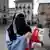 Schweiz  Lugano | Frau mit Niqab
