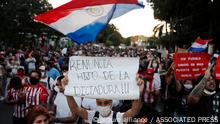 Paraguay Proteste gegen die Regierung