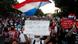 Foto de manifestantes en Paraguay Foto de manifestantes en Paraguay