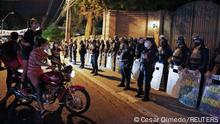 Protesta en Asunción termina en conflicto frente al Partido Colorado