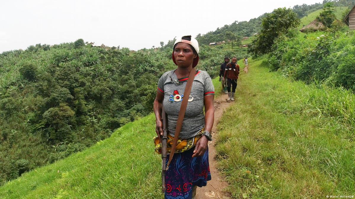 Congos women guerrilla fighters – DW image