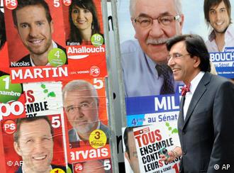 Предвыборные плакаты в Бельгии