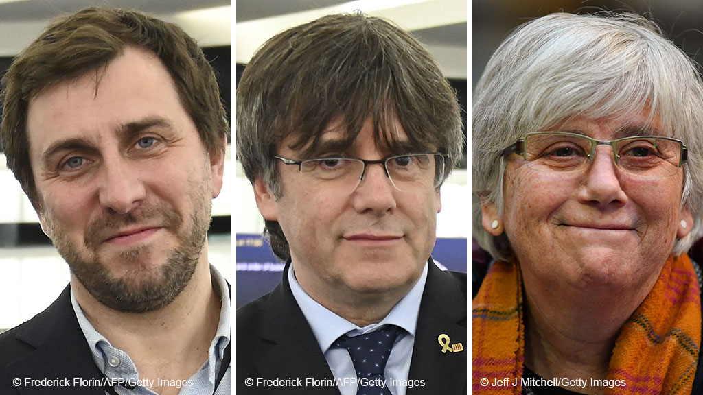 European Parliament Strips Carles Puigdemont Of Immunity News Dw 09 03 2021