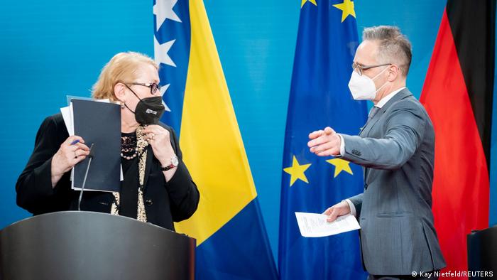 Deutschland Bosnien-Herzegowina Außenministerin Bisera Turkovic Außenminister Heiko Maas