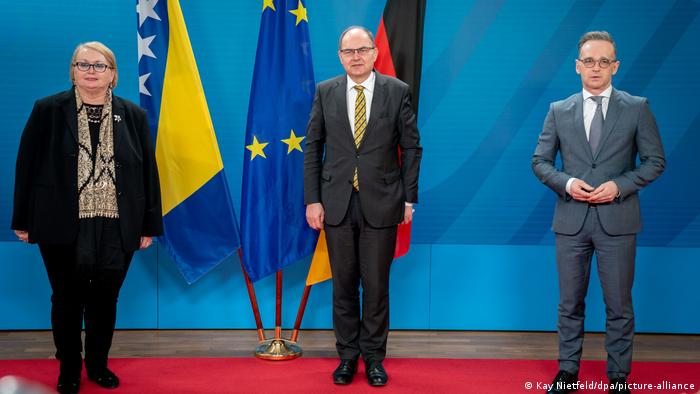 Deutschland Bosnien-Herzegowina Außenministerin Bisera Turkovic Außenminister Heiko Maas