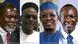 Chadian President Idris Deby (second right) and other opposition candidates Chadian President Idris Deby (second right) and other opposition candidates